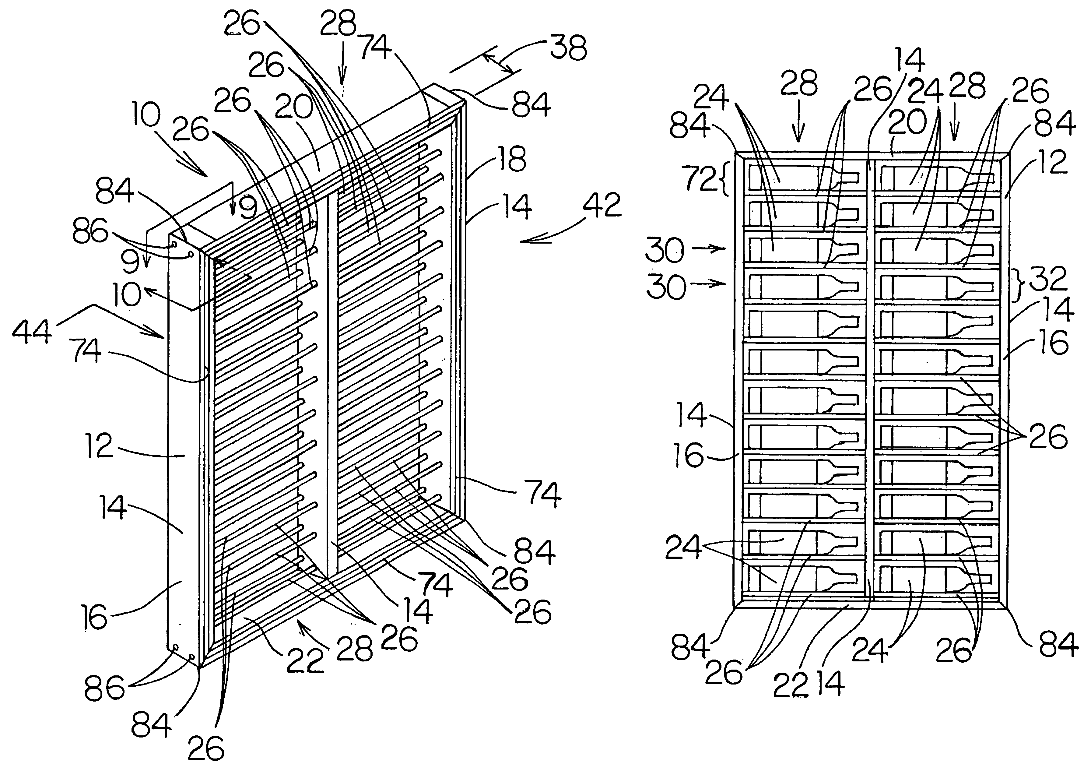 Wine rack apparatus