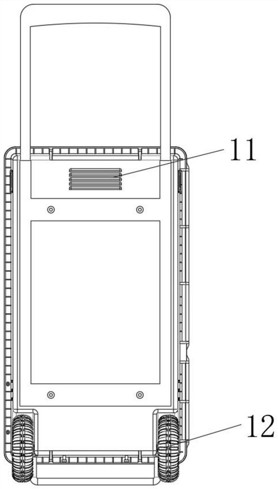 Movable light frequency converter control cabinet