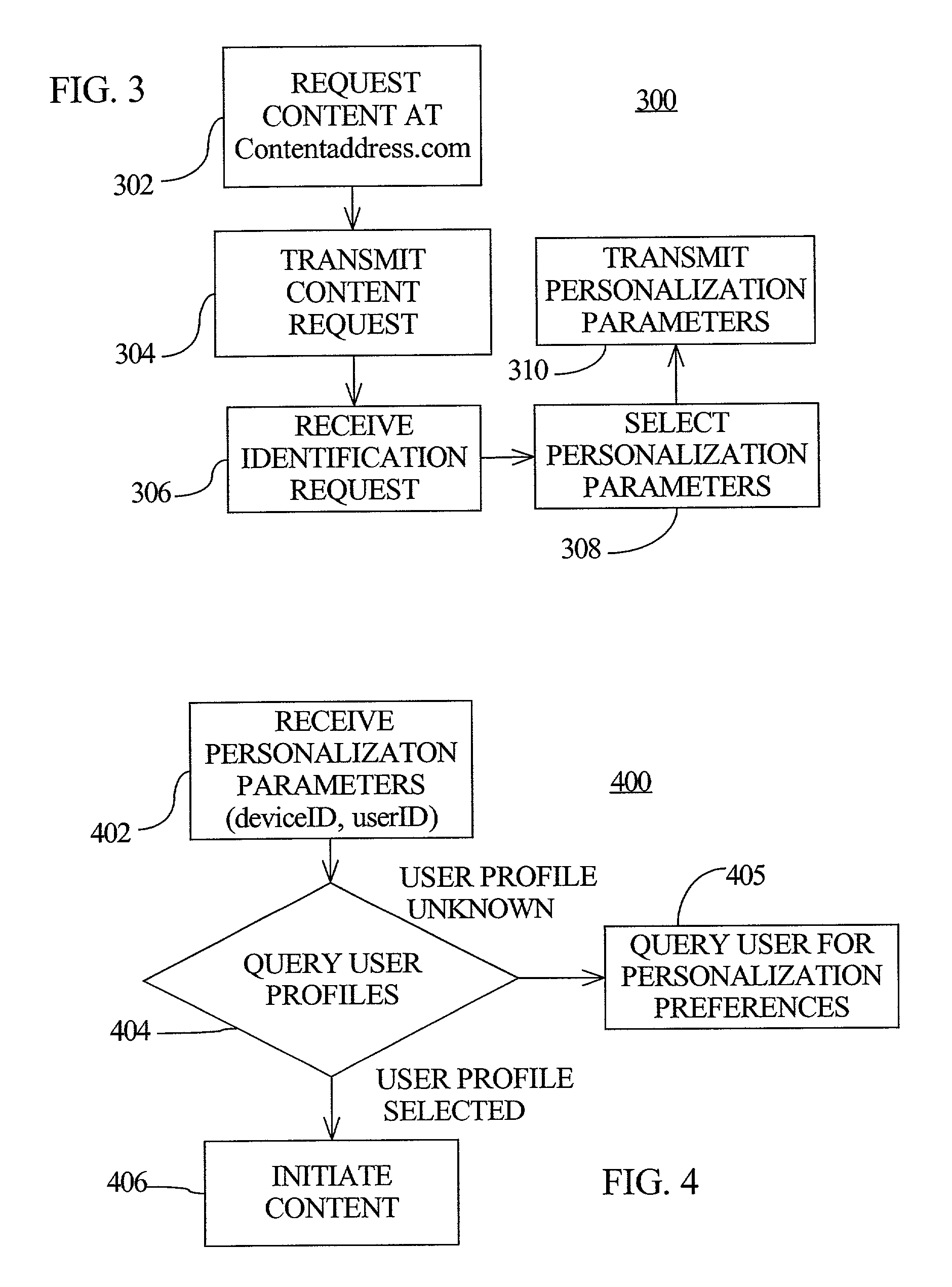 Methods and apparatus for anonymous user identification and content personalization in wireless communication