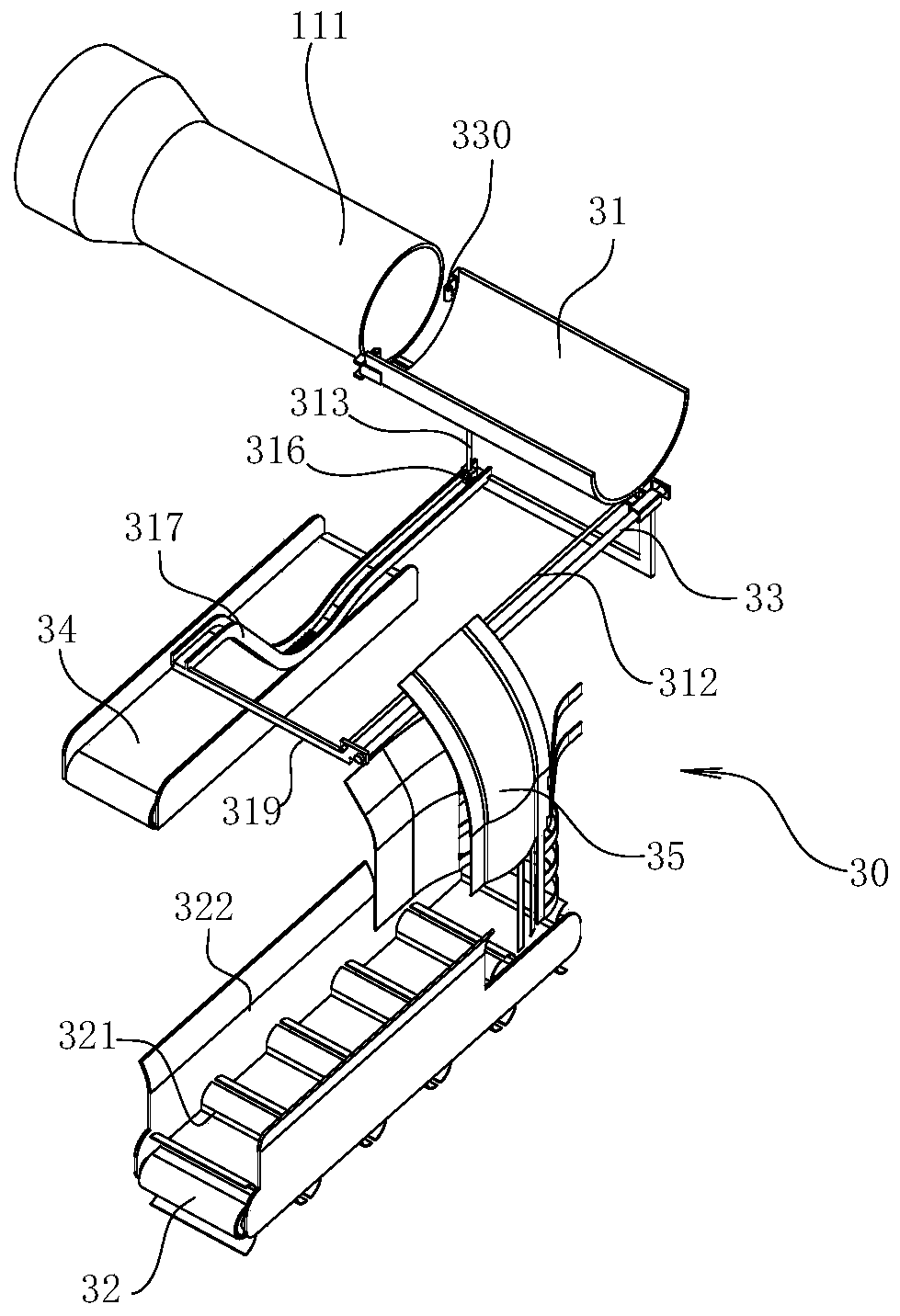 Hole punching device