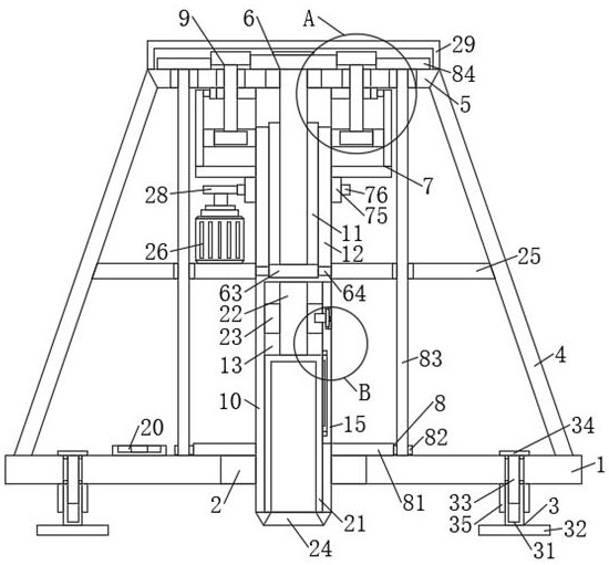 Building construction environment monitoring sample collection device