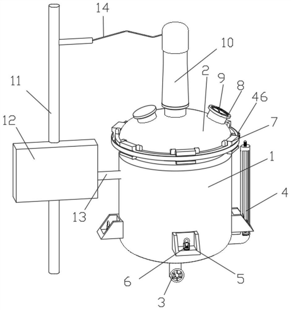 Hot-melt processing equipment for wear-resisting rubber gloves