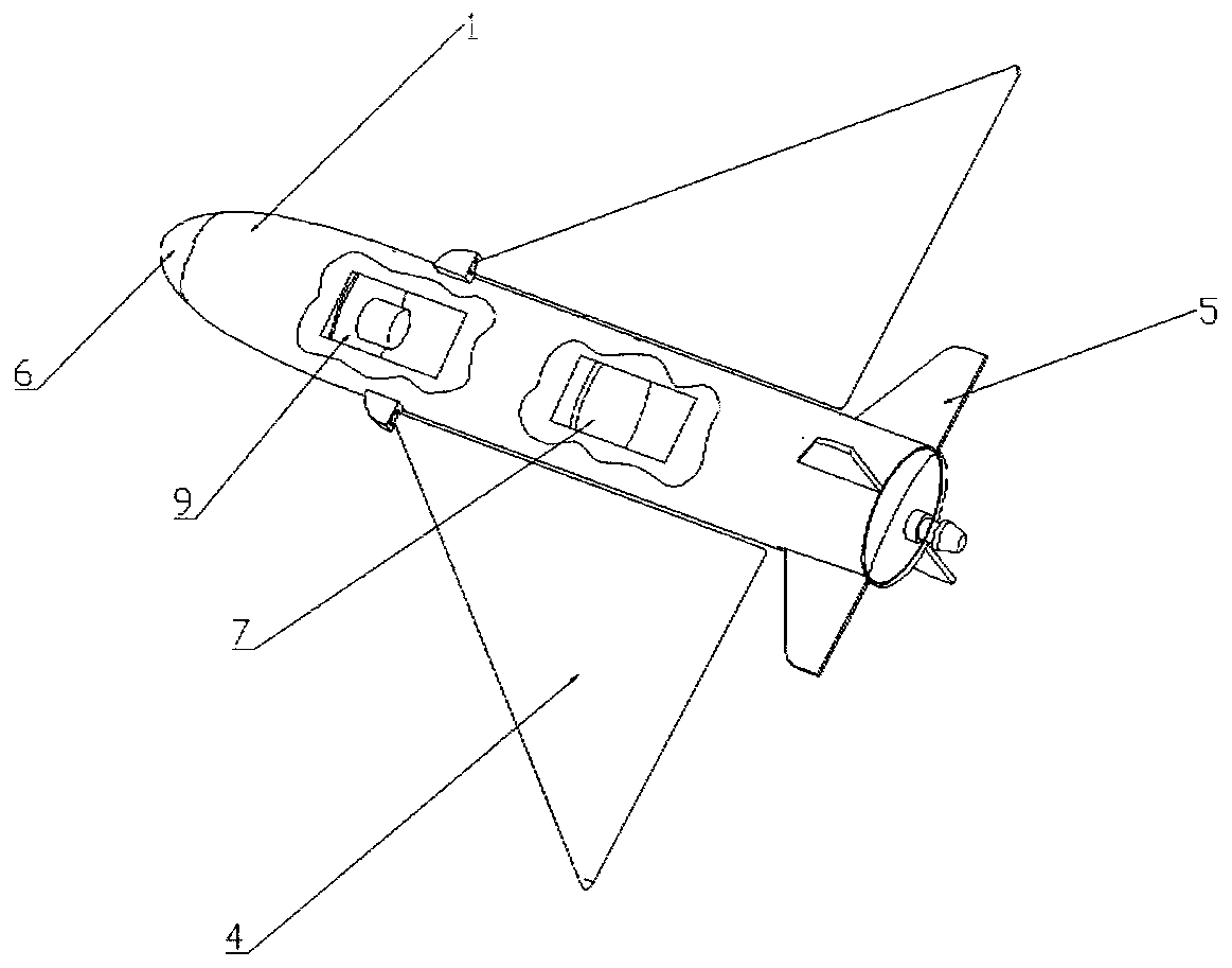 Manta ray mode underwater robotic fish device and system