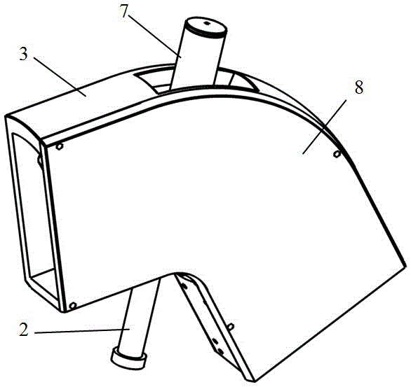 Three-wheel vehicle traveling system with king pin caster angle adjusting mechanism