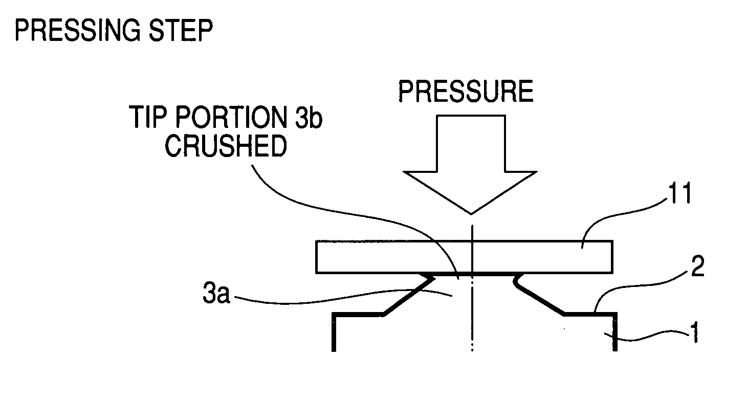 Laser welding of resin members using a ridge for enhancing weld strength