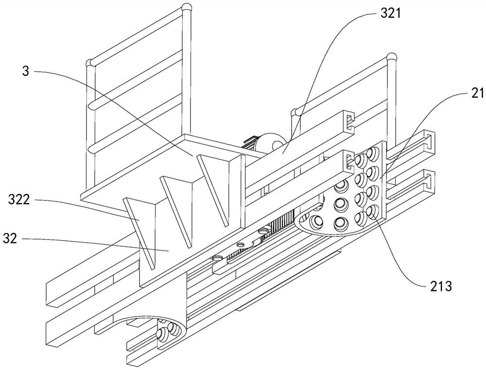 Lifting type power equipment overhauling device and using method thereof