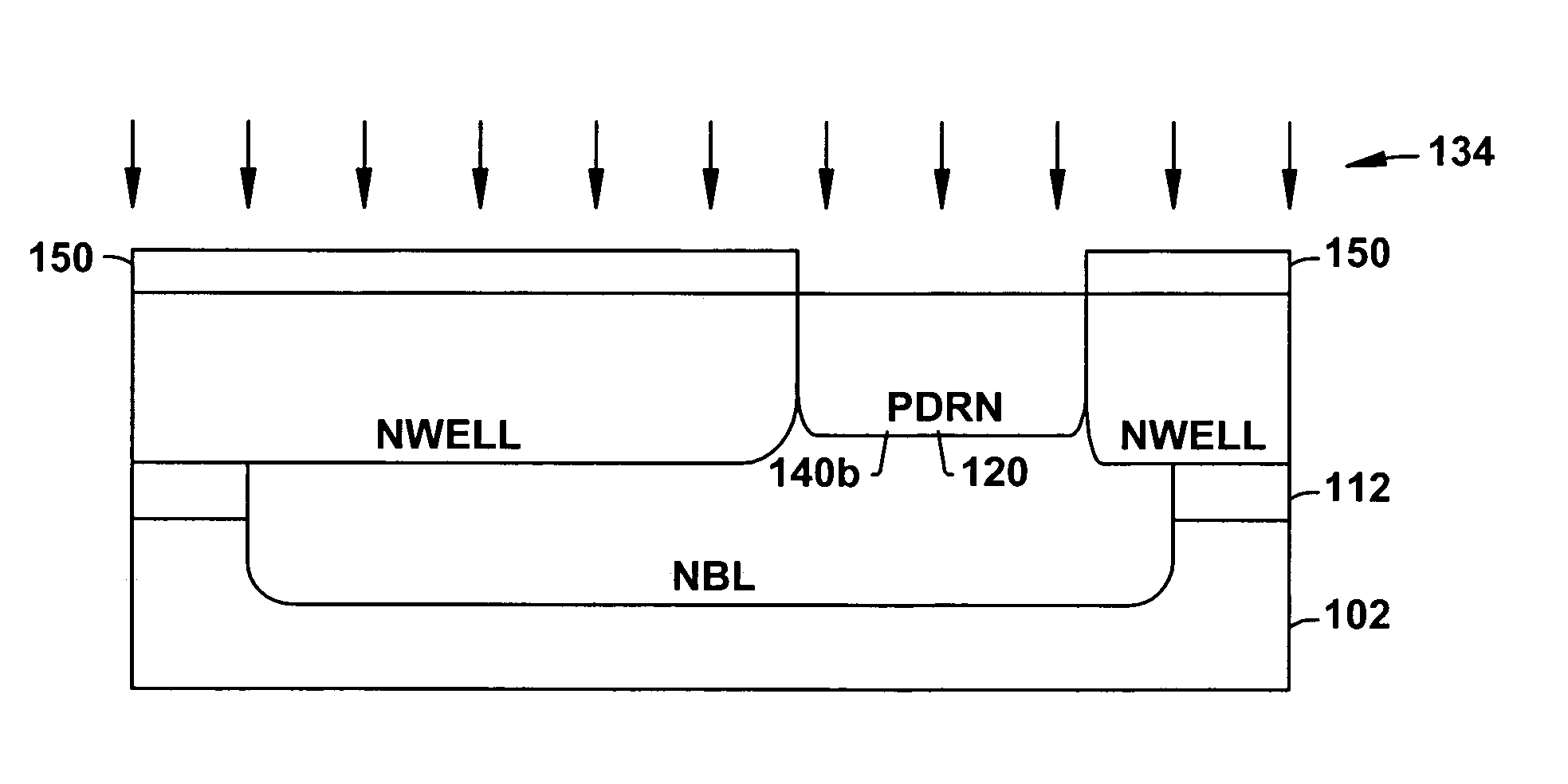 One time programmable EPROM for advanced CMOS technology