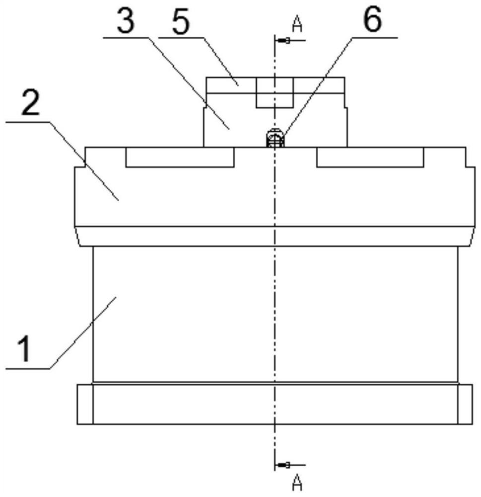 Strong-impact-resistant bottom shock absorber