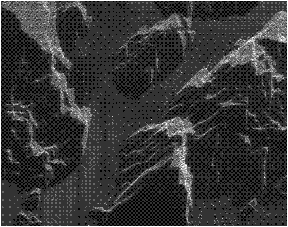 Visibility classification-based multi-angle SAR (Synthetic Aperture Radar) image fusion method