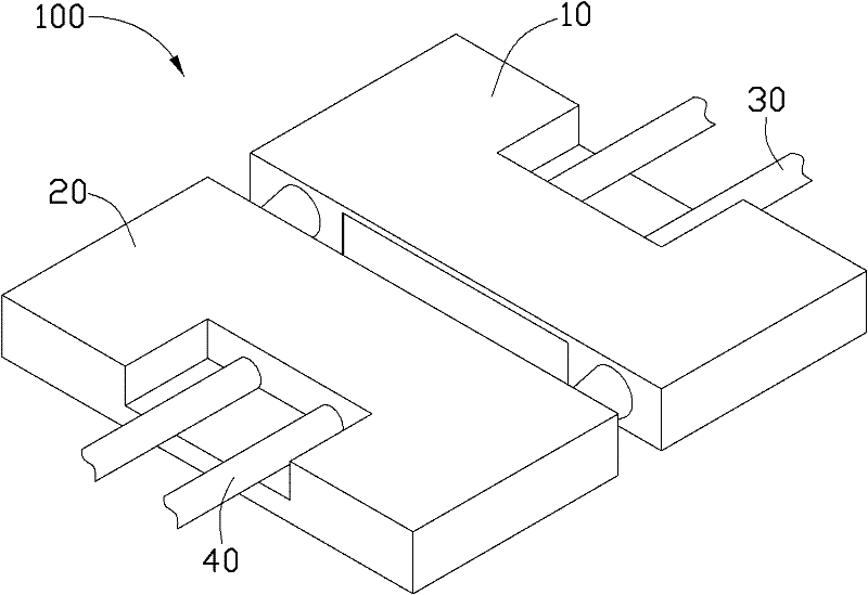 Optical fiber coupling connector assembly and optical fiber coupling connector