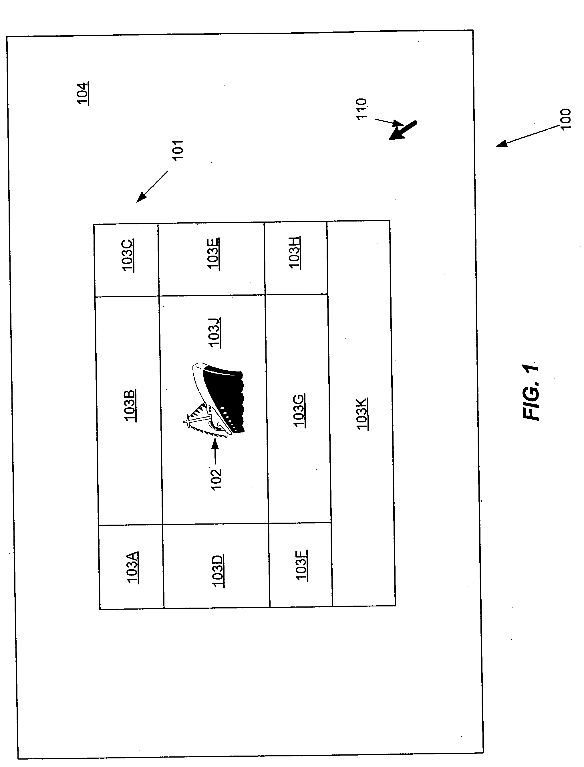 Manipulating an on-screen object using zones surrounding the object