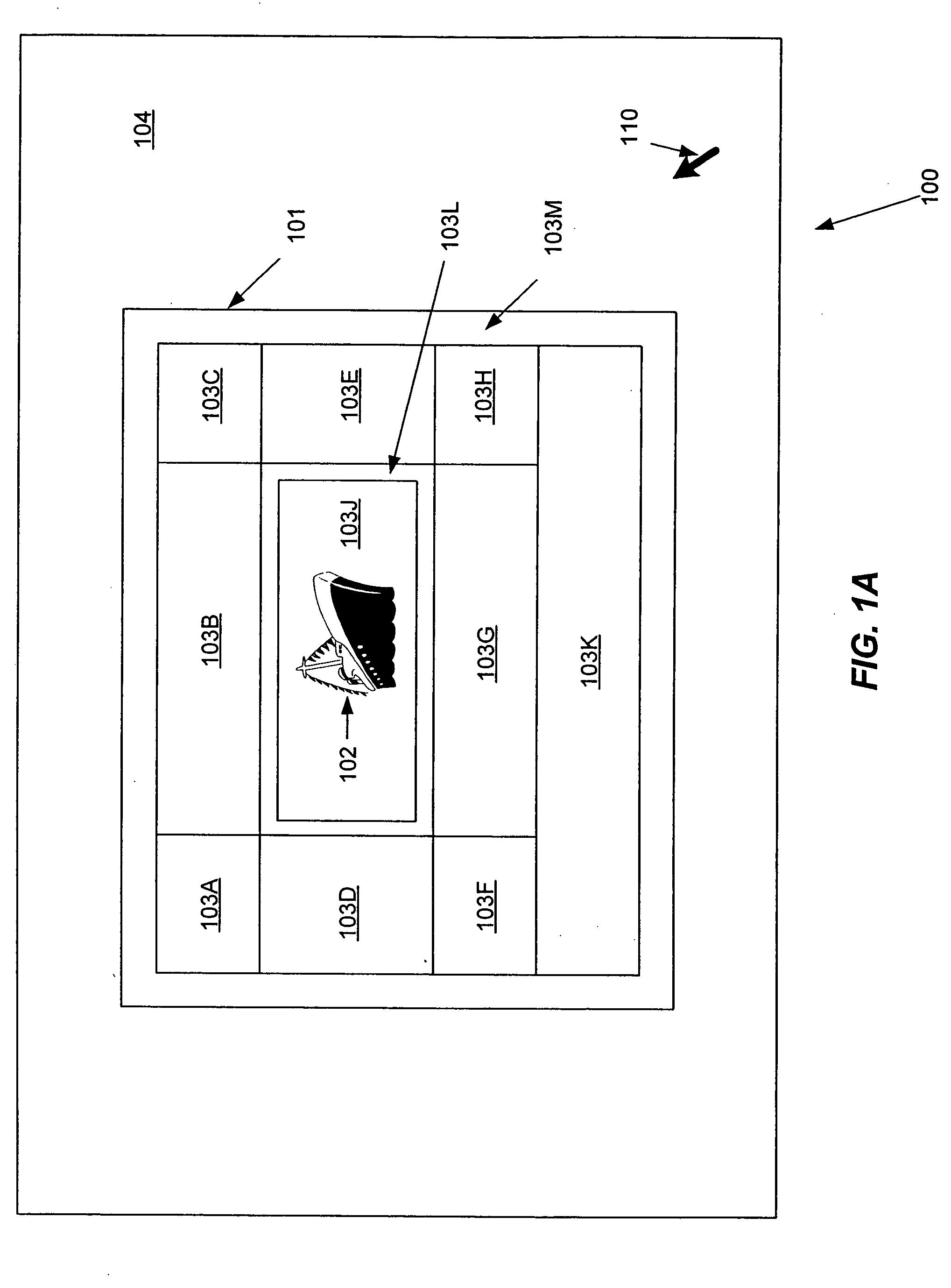 Manipulating an on-screen object using zones surrounding the object