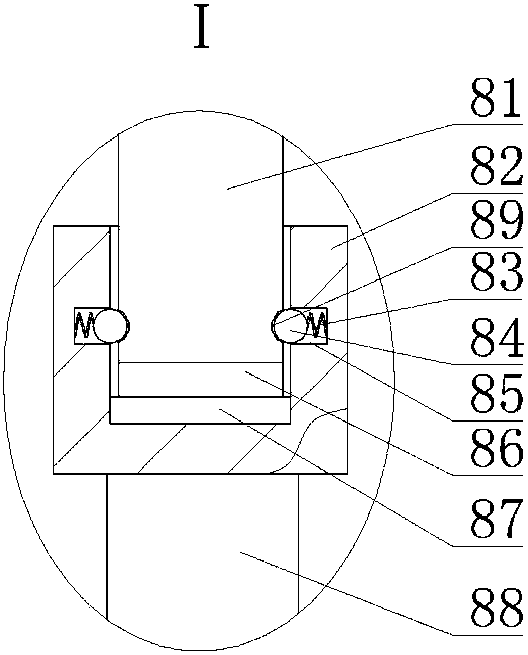 Low-frequency cable component press joining system labeling device