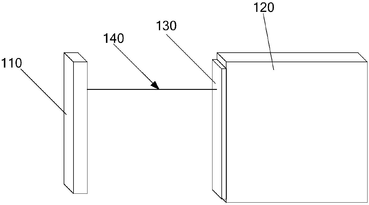 Displacement measurement system and photoetching machine