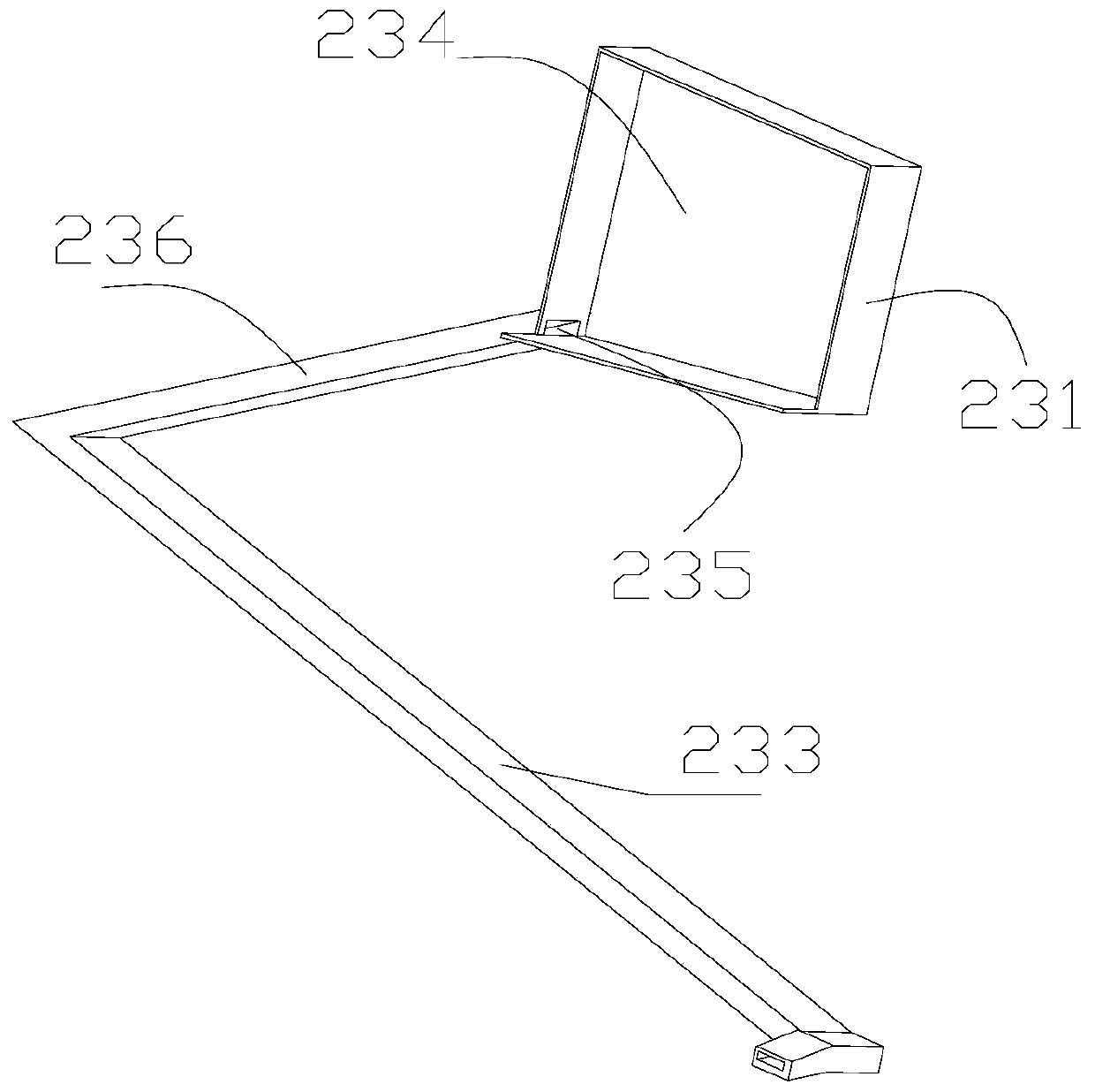 Intelligent control based circulating magnetic attraction type cloth pickup device