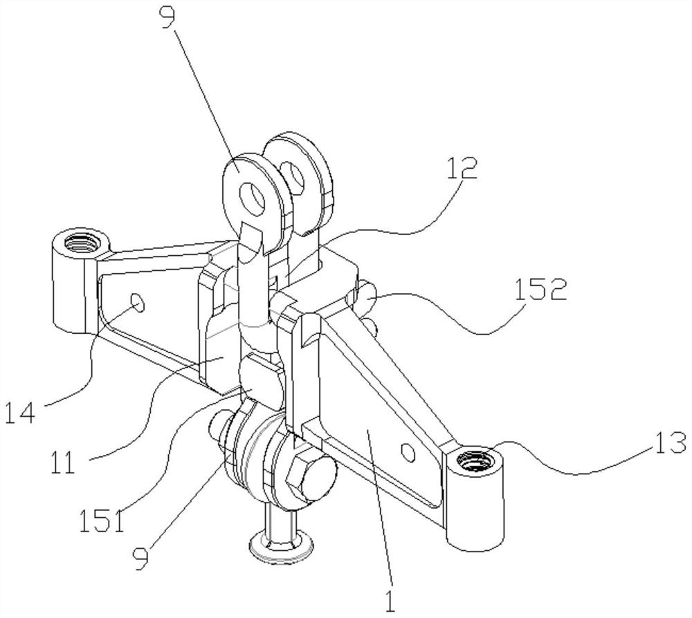 A 35kv tension insulator string replacement device and its operation method