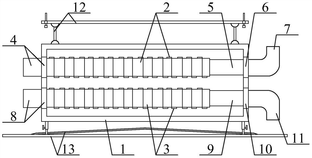 Two-stage surface air cooler for fresh air dehumidification equipment