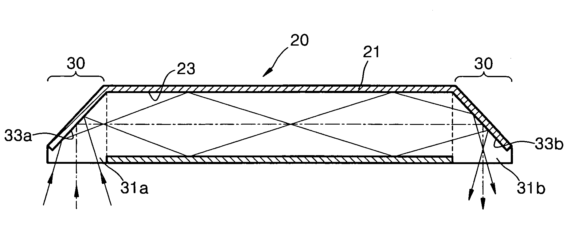 Light tunnel, uniform light illuminating device and projector employing the same