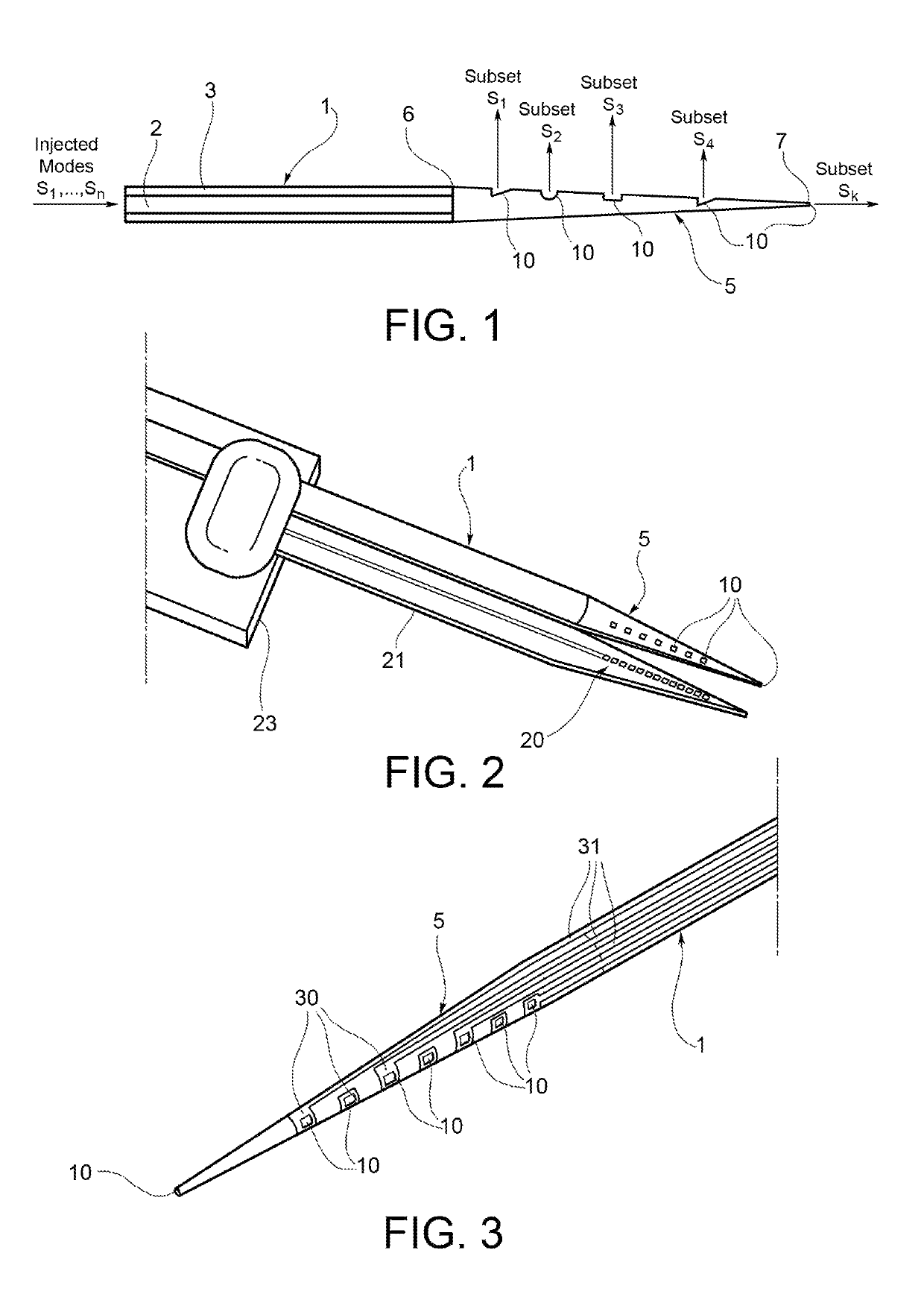 Optogenetic tool for multiple and independently addressing of patterned optical windows