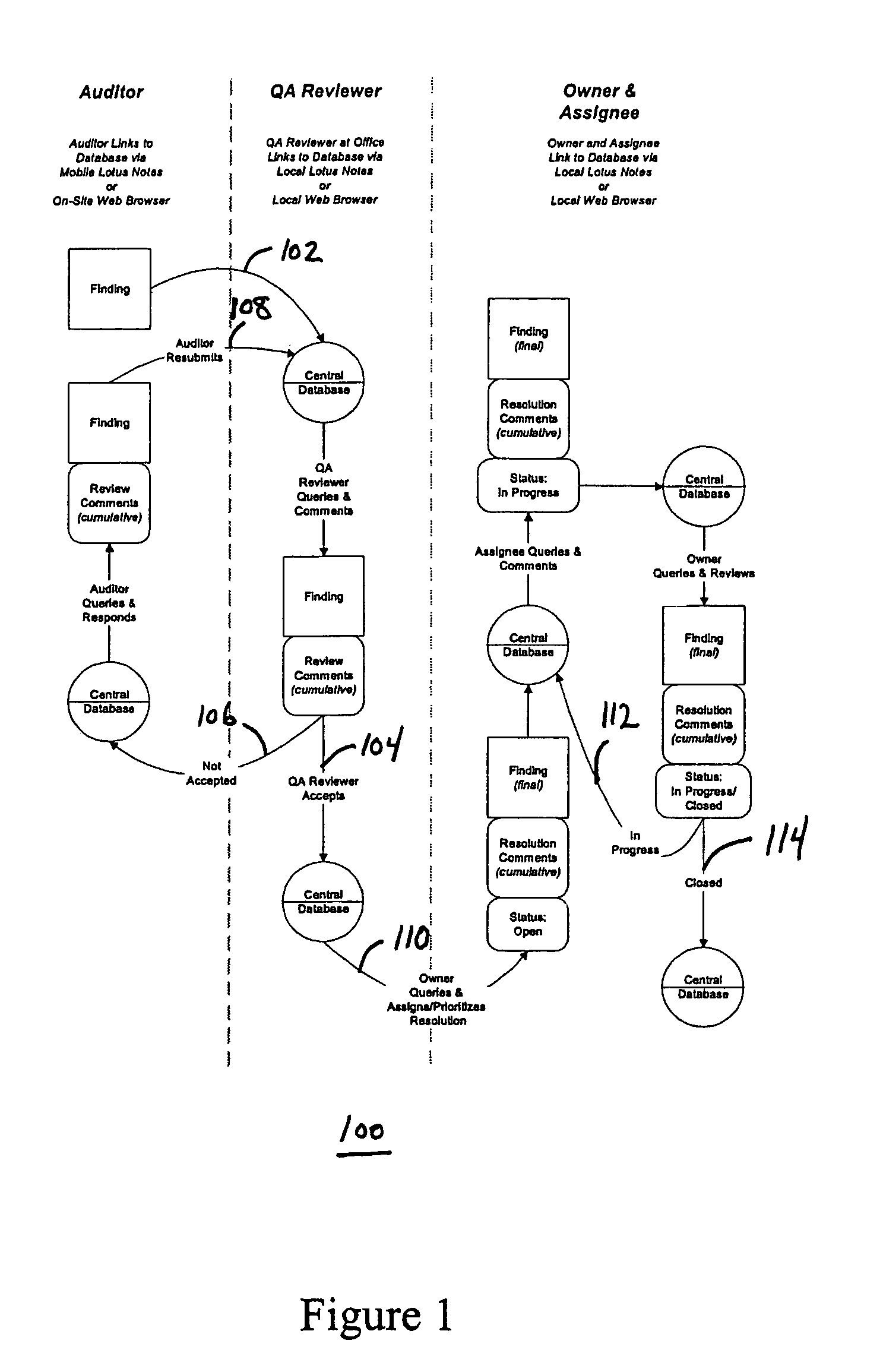 System for managing environmental audit information