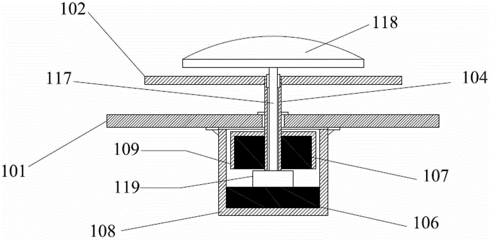 Washing machine inner drum limiting device and method and washing machine