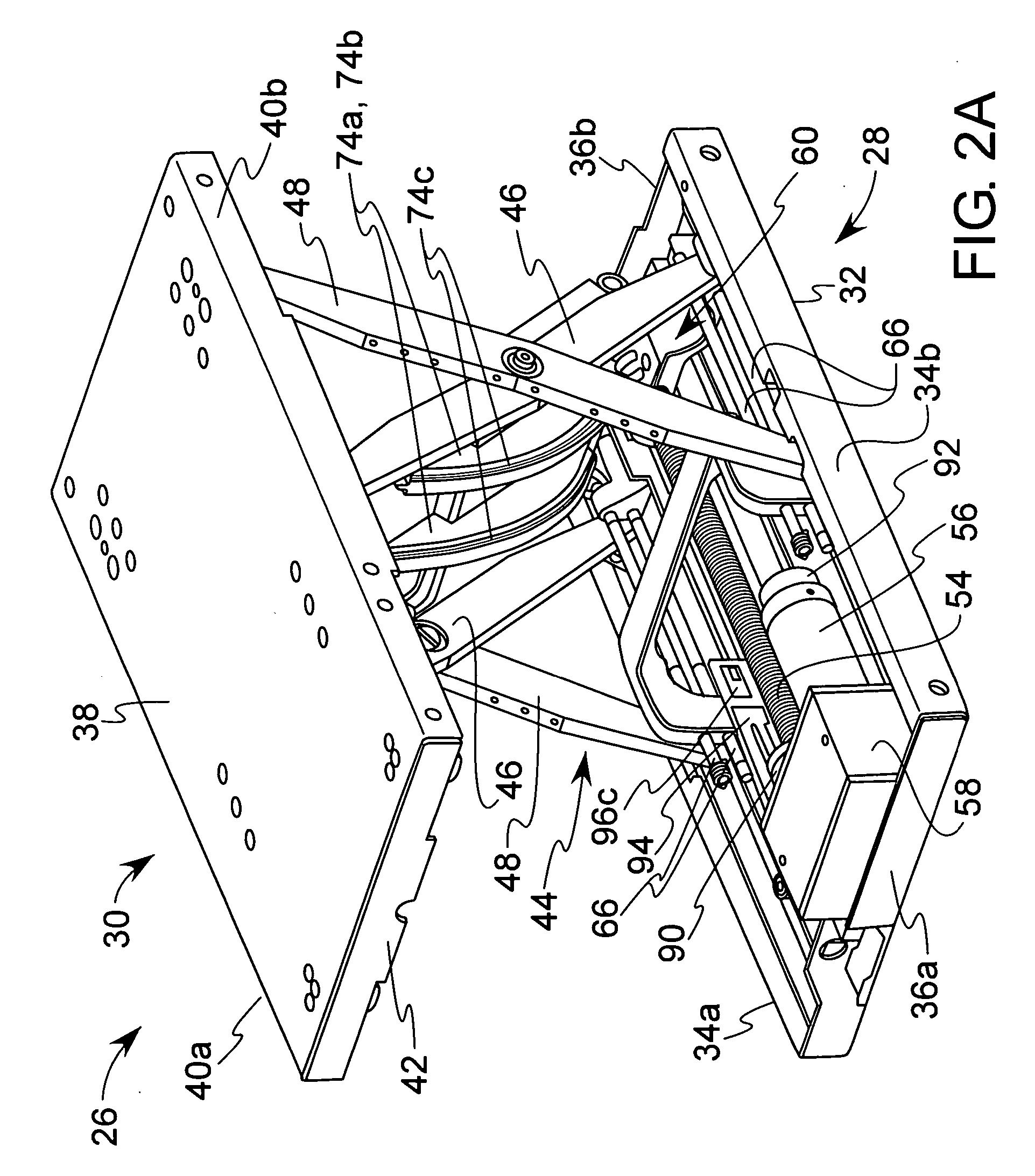 Power lift and tilt modules