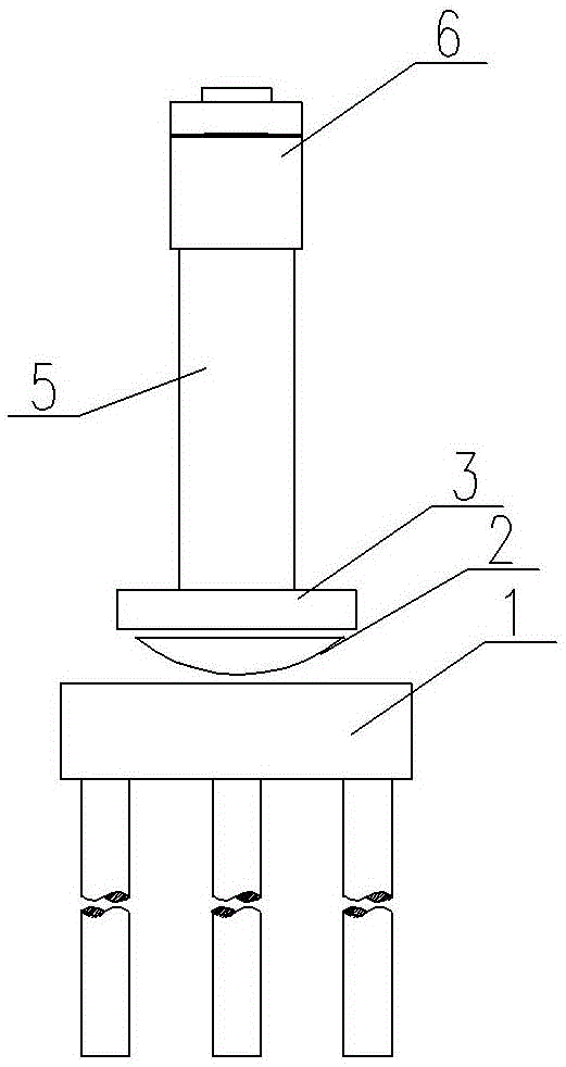 Swivel V-shaped T-structure bridge pier and its construction method