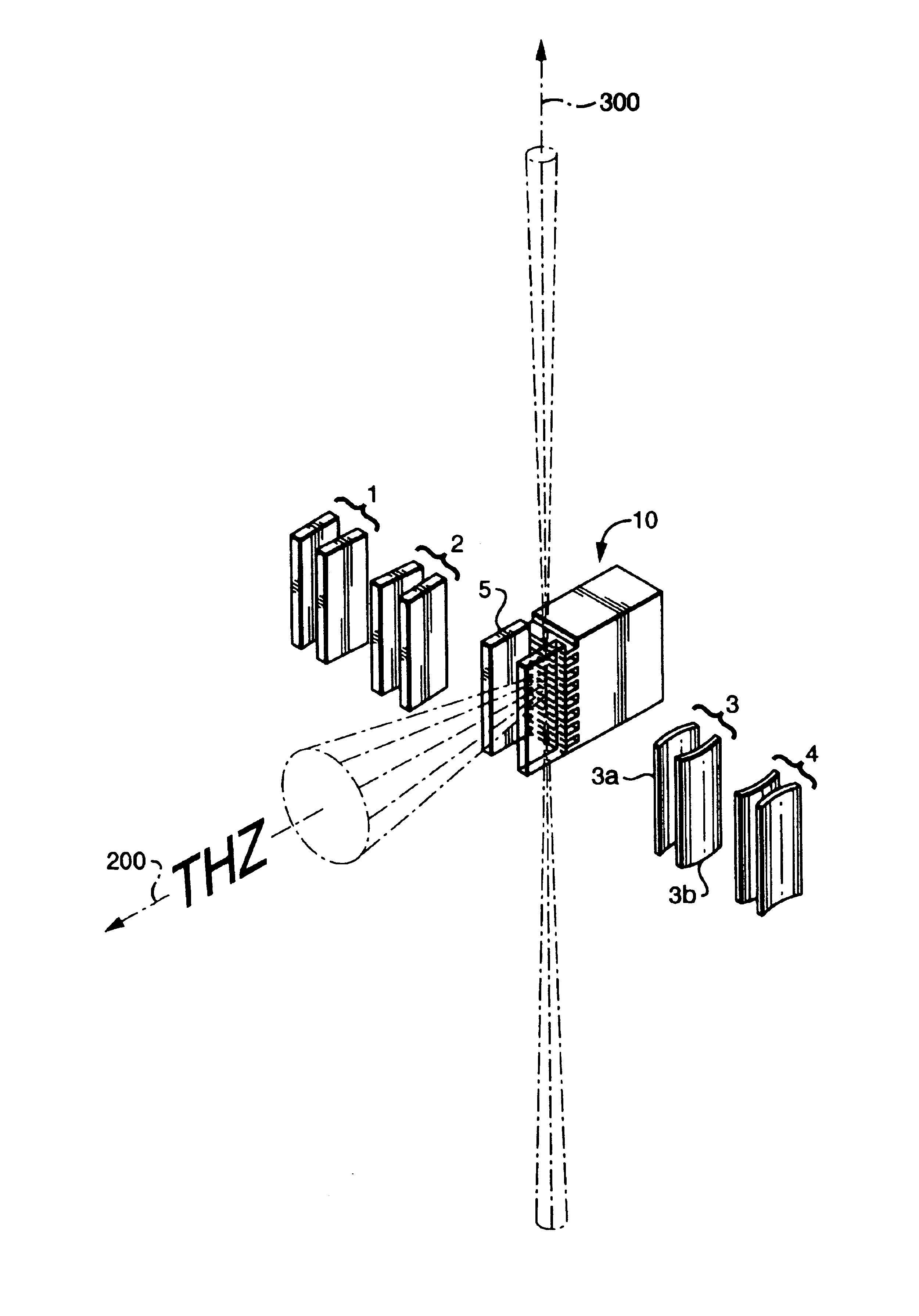 Apparatuses and methods for generating coherent electromagnetic laser radiation