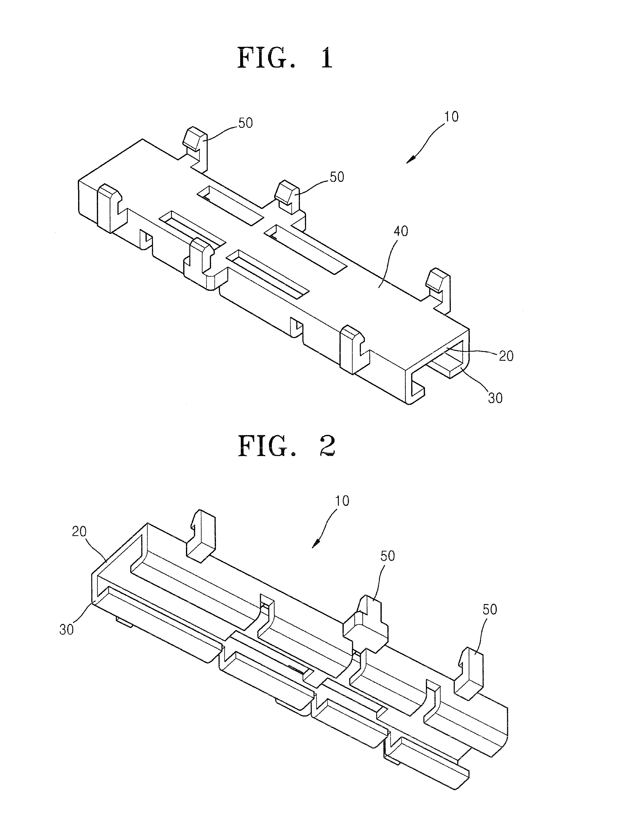 Connector Apparatus for Flat Blade-Type Wiper