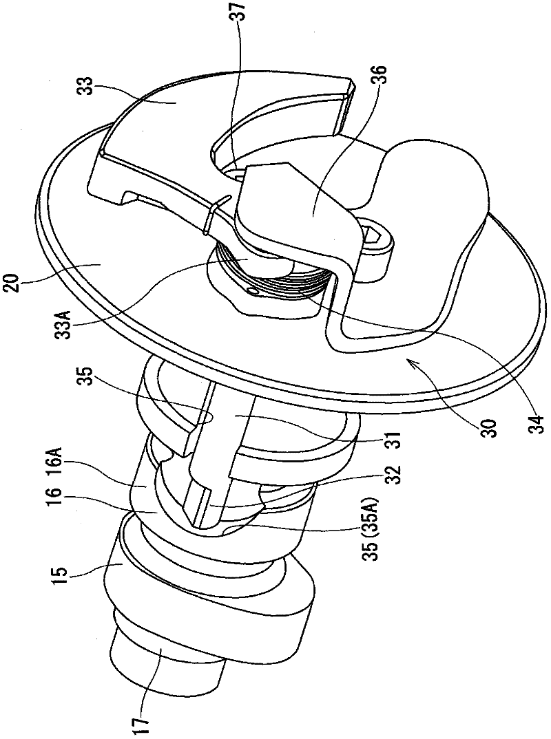 Decompression device for engine