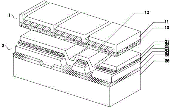 Dual perovskite/copper-indium-gallium-selenium solar battery