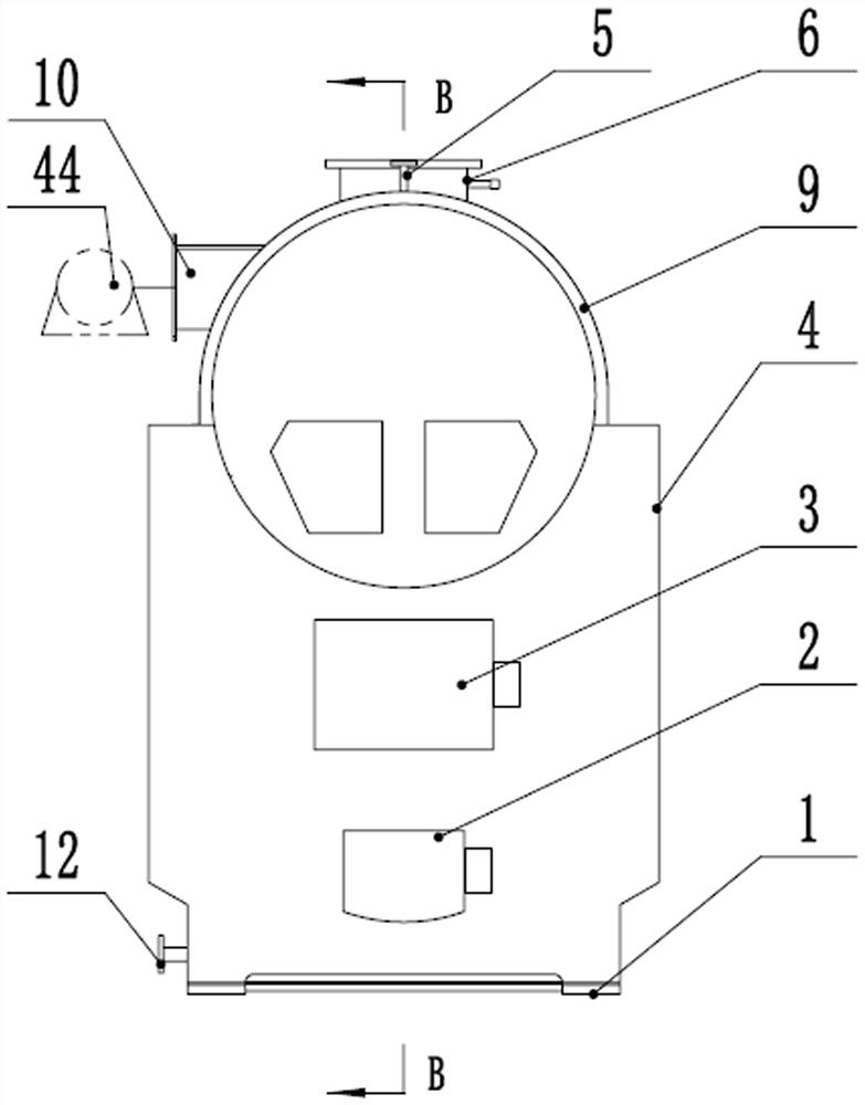 Solid fuel high-temperature oxygen-deficient combustion method and device