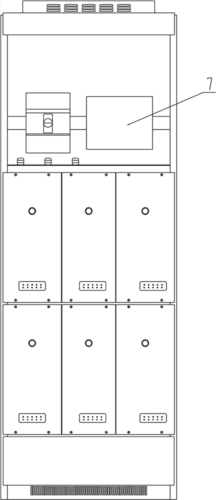 Intelligent drawer type reactive compensation device with compensation function and special shipping car