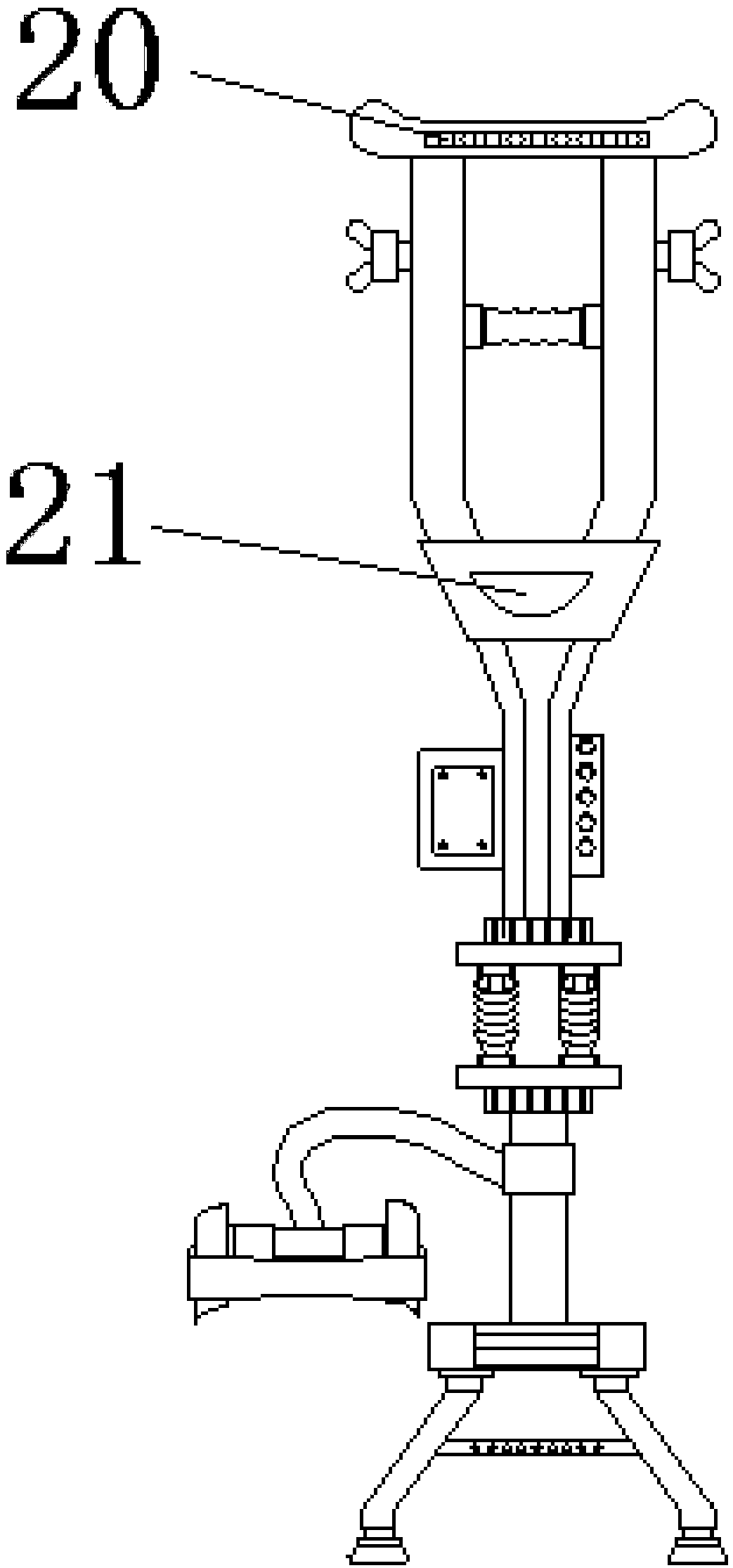 Auxiliary rehabilitation equipment for orthopedics department