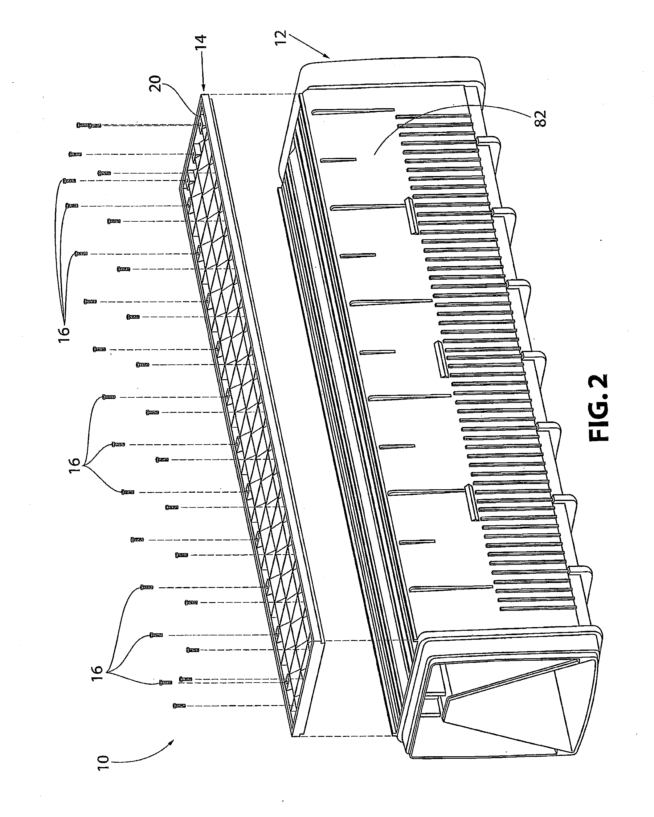 Filter Media Retainer Assembly