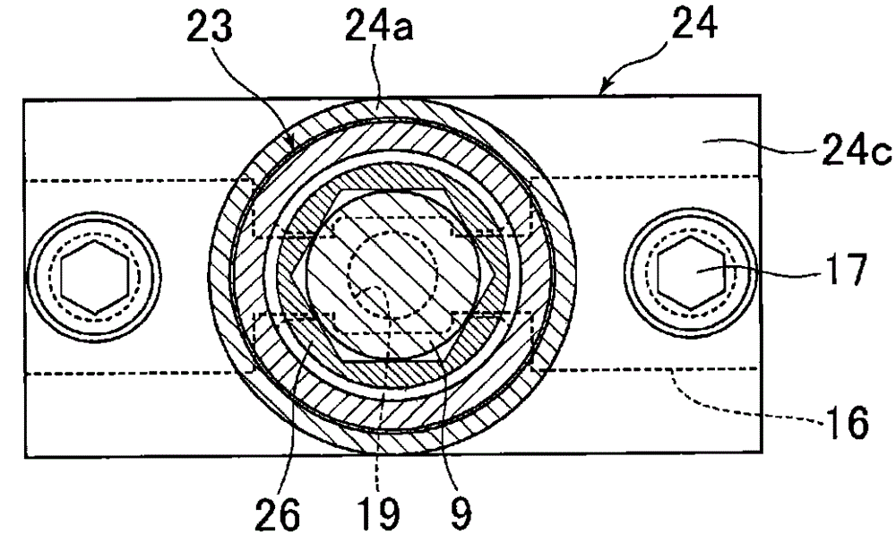 Flow rate control valve for flow rate control device