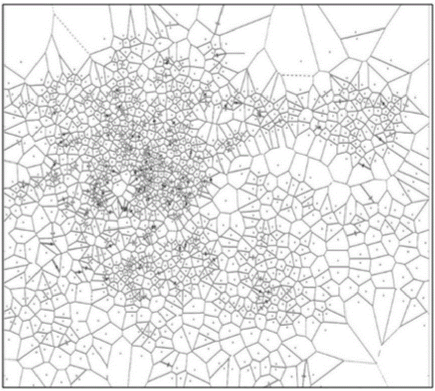 Method of discovering zones of different functions based on point of interest data