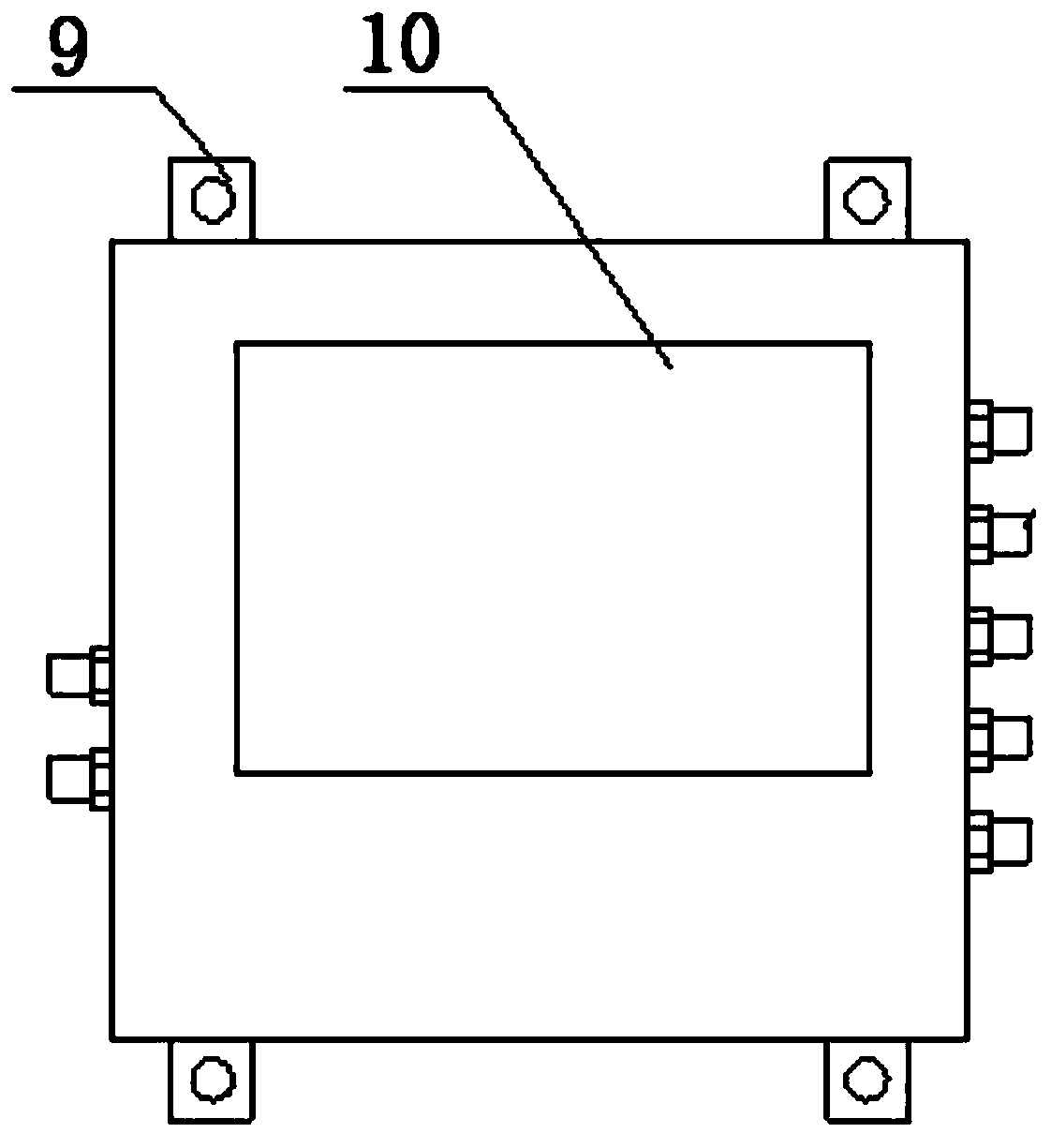 Marine steam flow measuring device and method