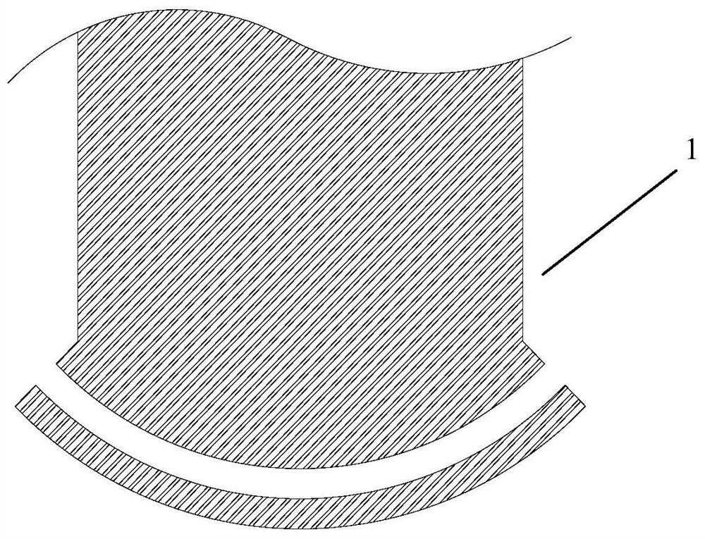 Processing method of flexible circuit board with thin hollow fingers