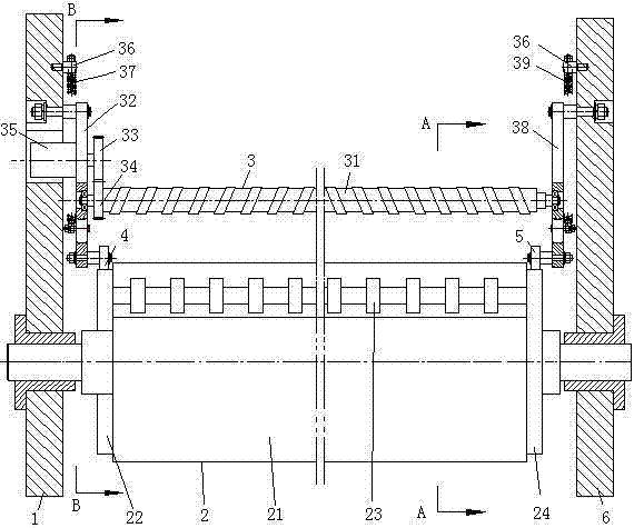 Cam-controlled follow-up pressure roller mechanism