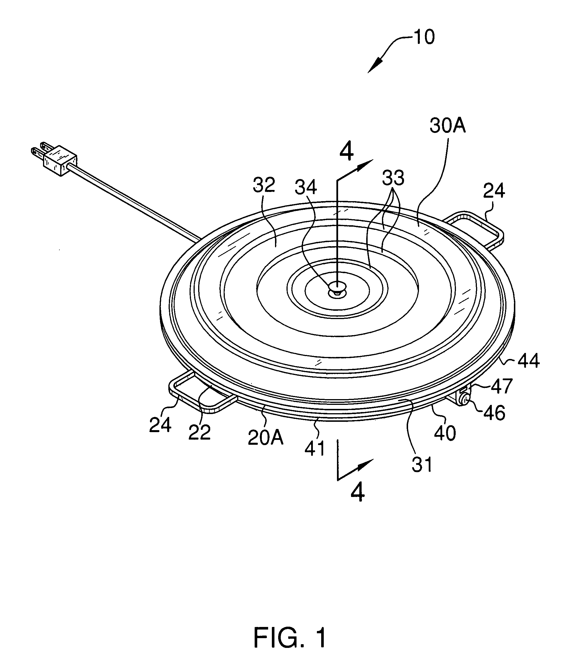 Combined food and food-plate warming device