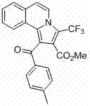 Trifluoromethylpyrroloisoquinoline derivatives and synthesis method thereof