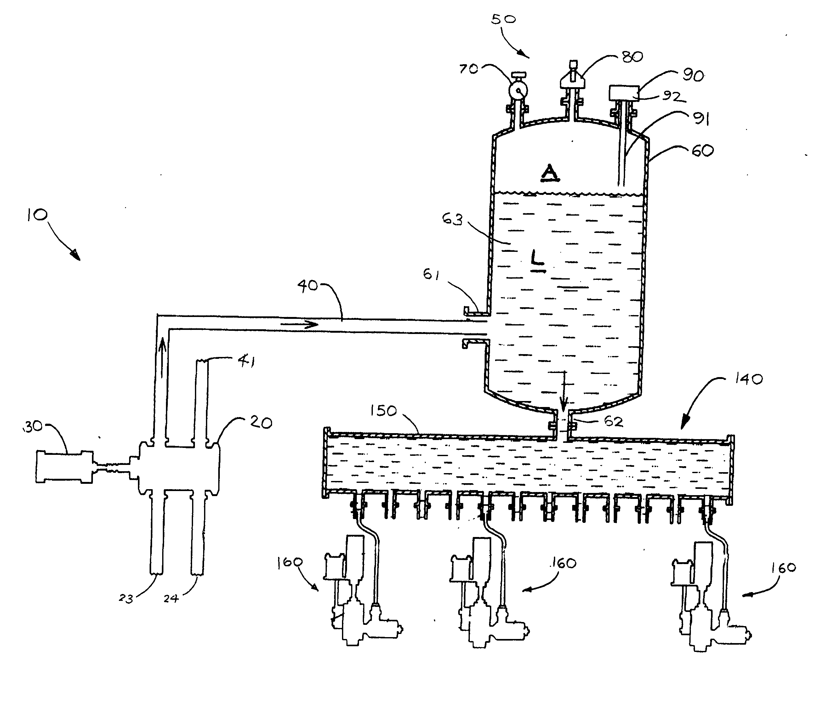 Pump pulsation dampening attachment and method for dampening pump pulsations