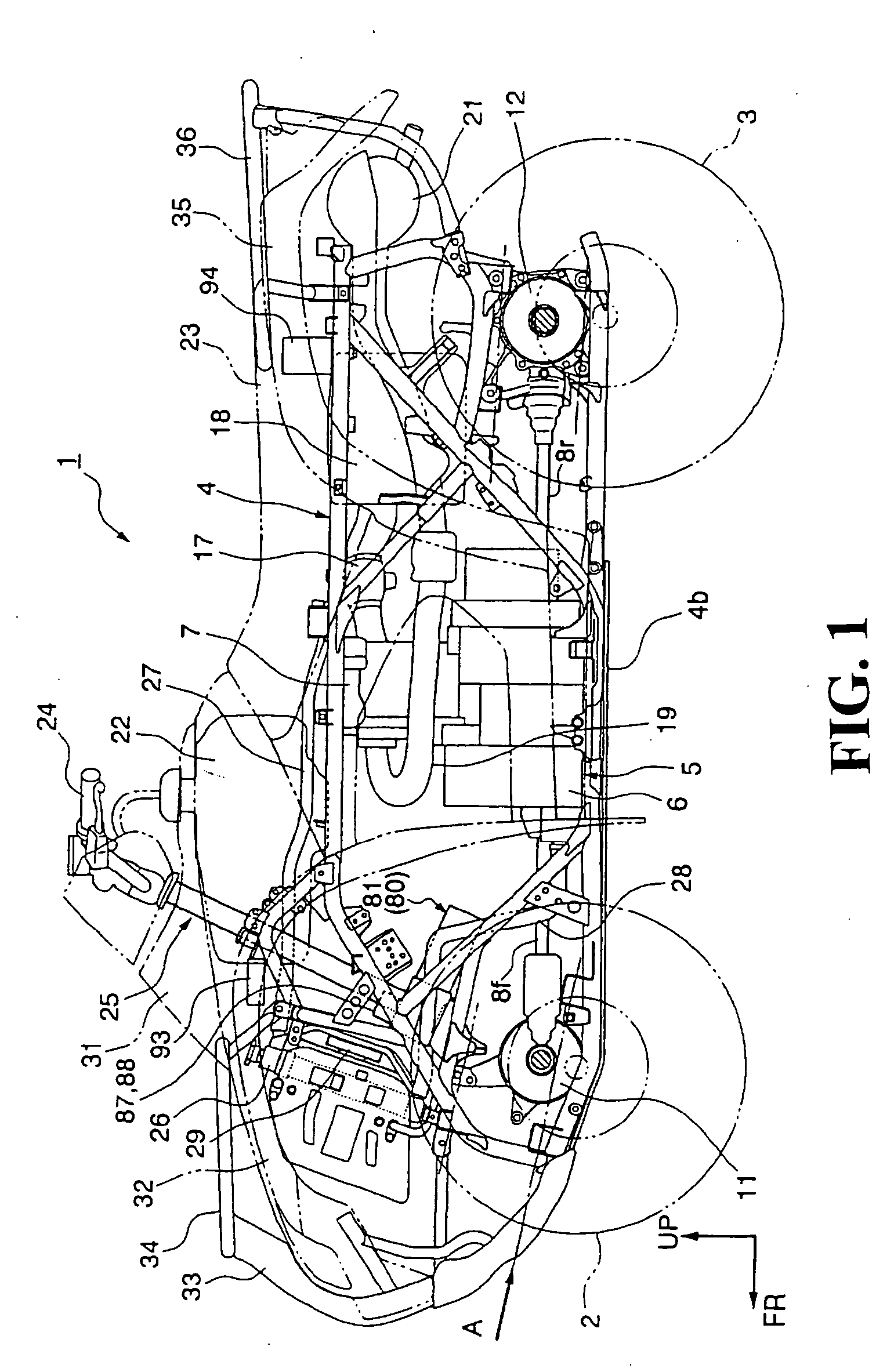 Power steering system for all-terrain buggy vehicle