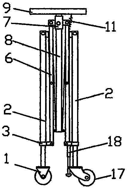 Walkable scaffold