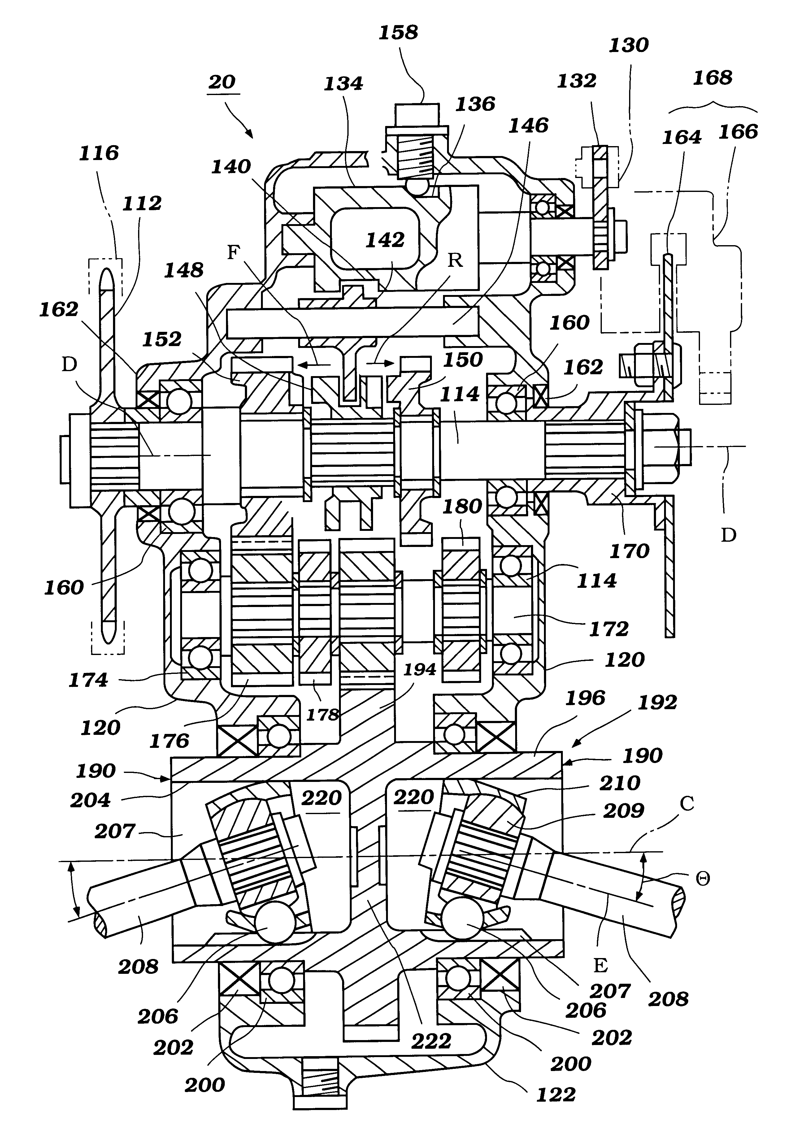 Atv transmission