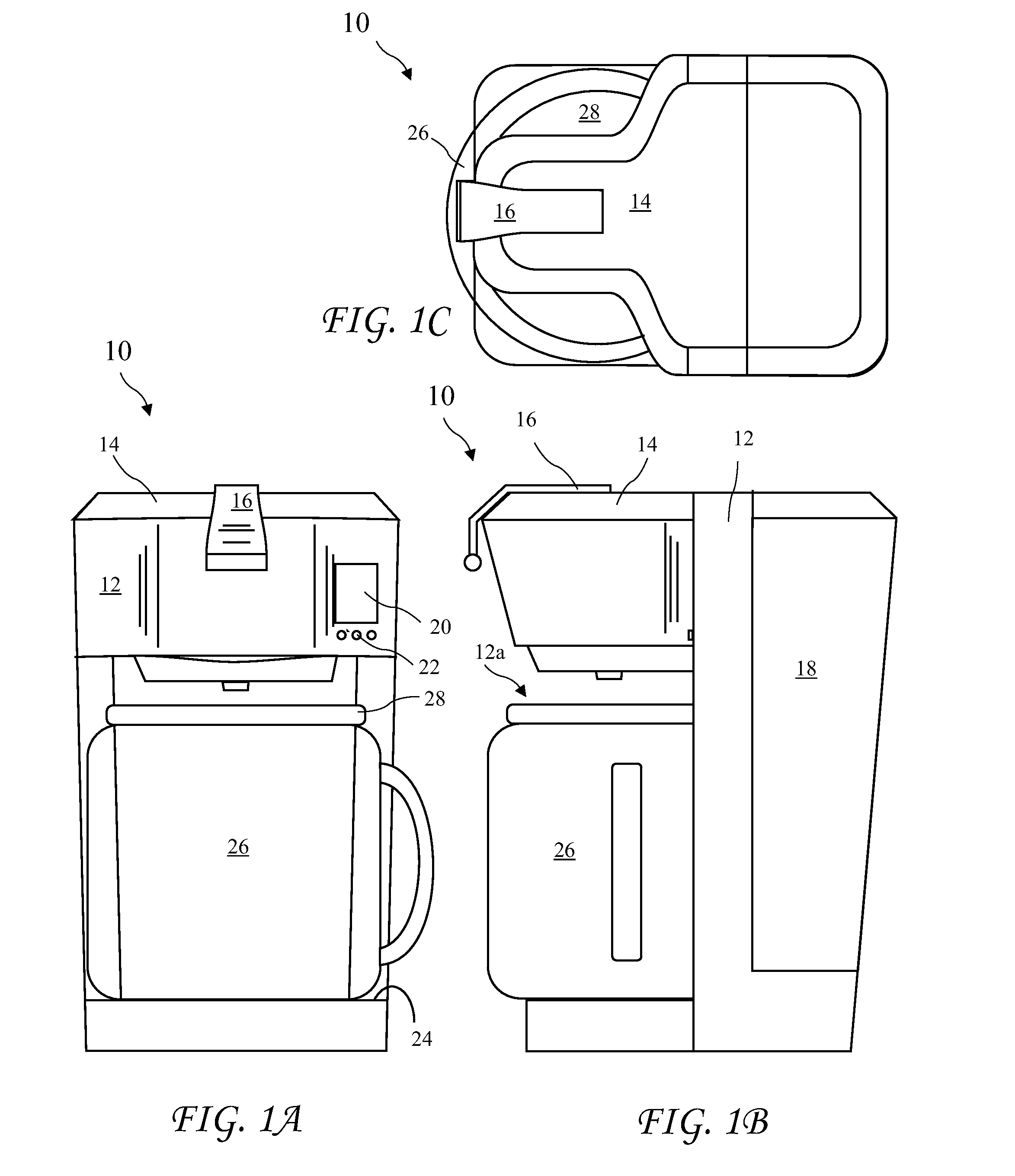 Coffee Maker With Multi and Single Cup Modes