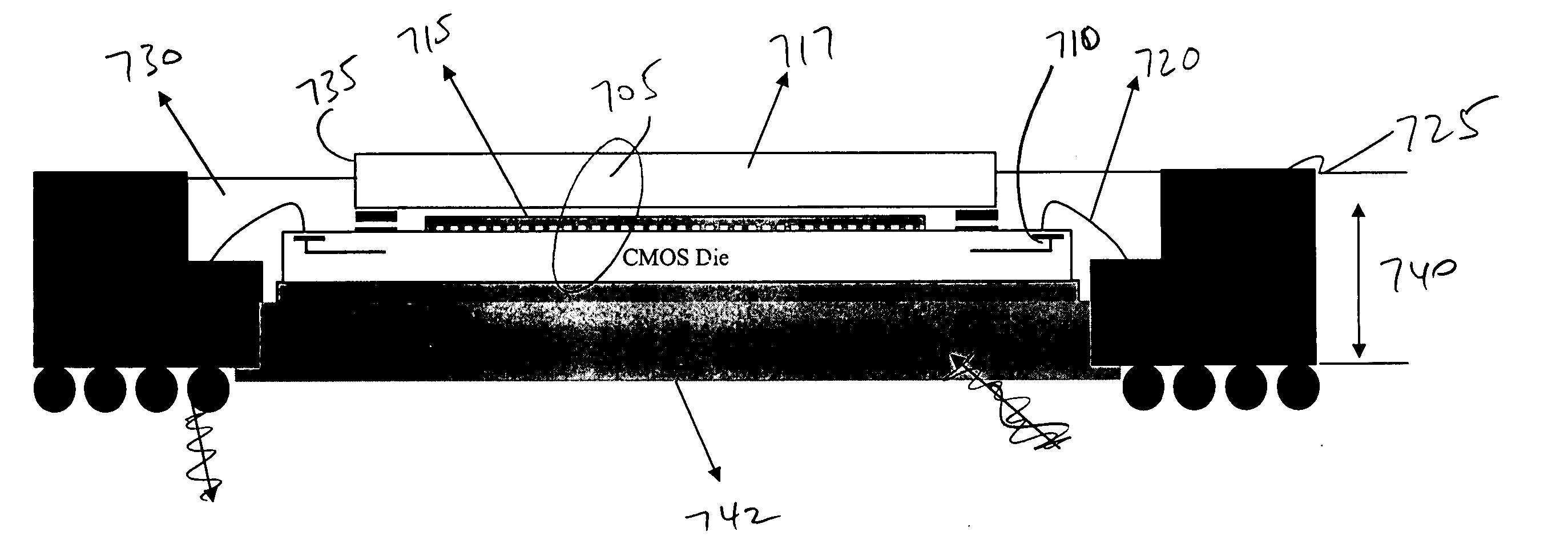 Method and system for hermetically sealing packages for optics