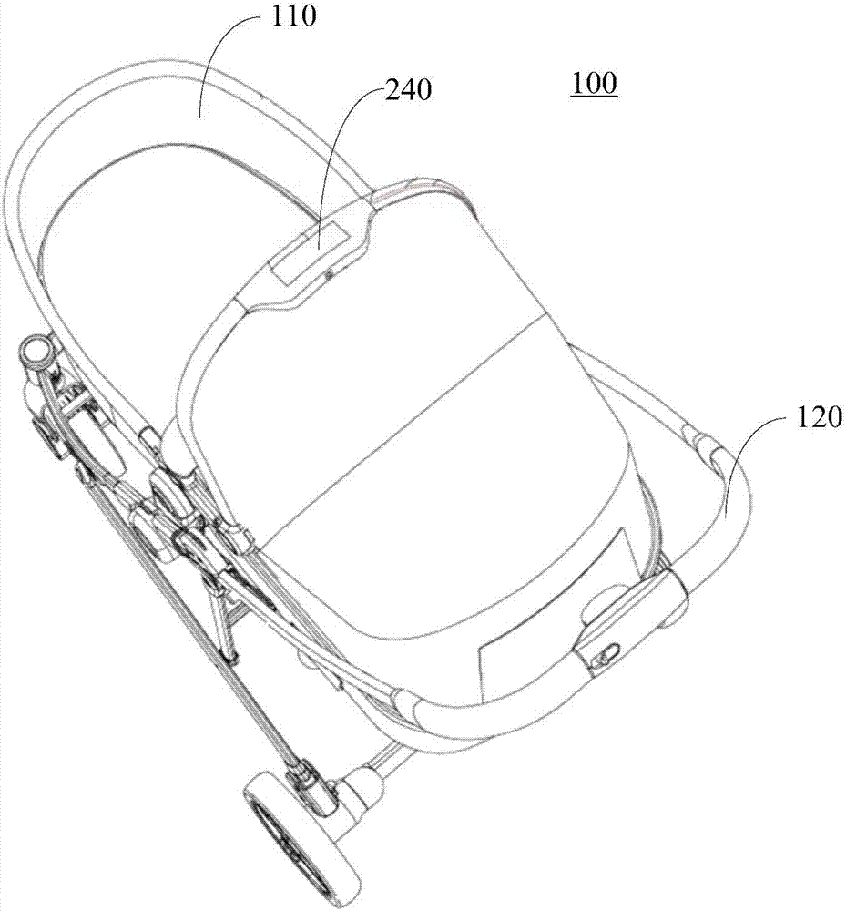 Intelligent monitoring device and system, and intelligent baby carriage