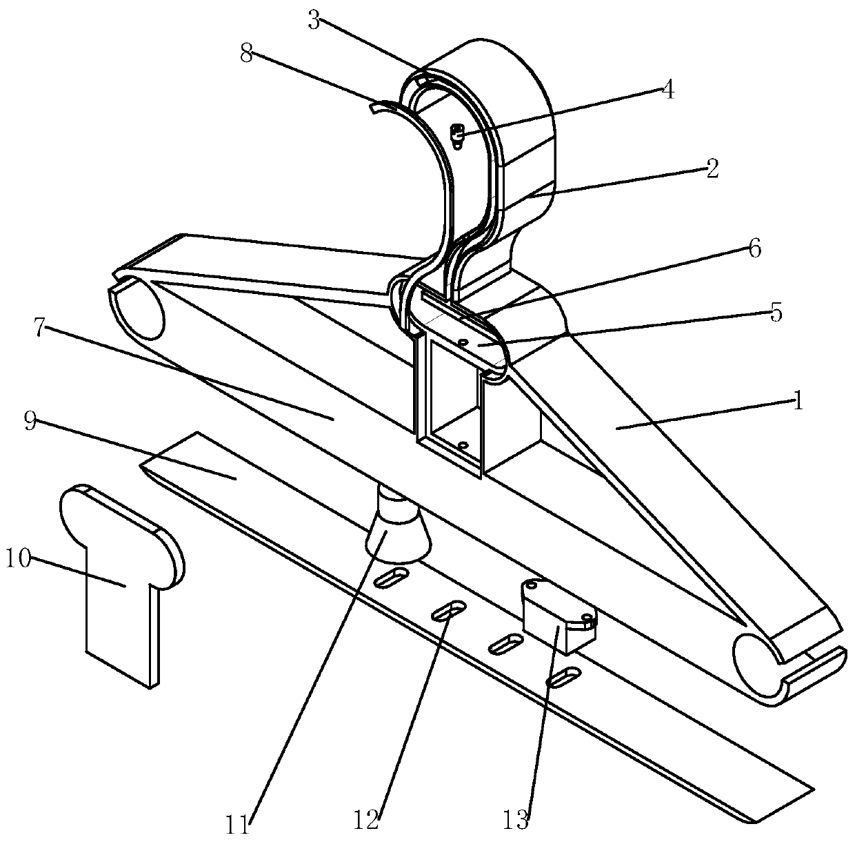 Intelligent clothes hanger